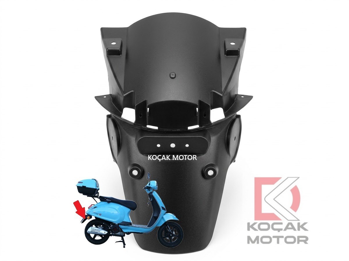 V-MAX SFM Bundera 50 Arka Çamurluk Kuyruğu