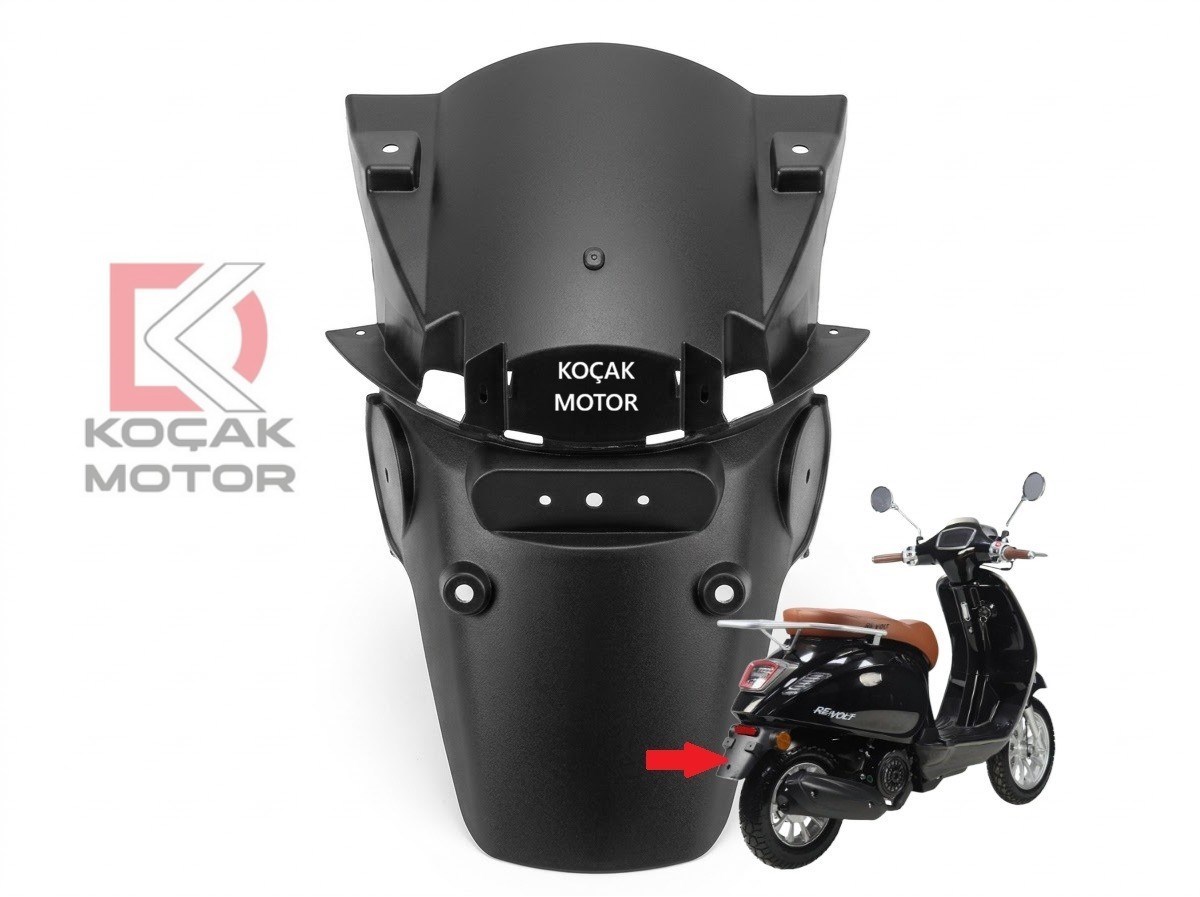 V-MAX Volta RS4 / RS6 Arka Çamurluk Kuyruğu