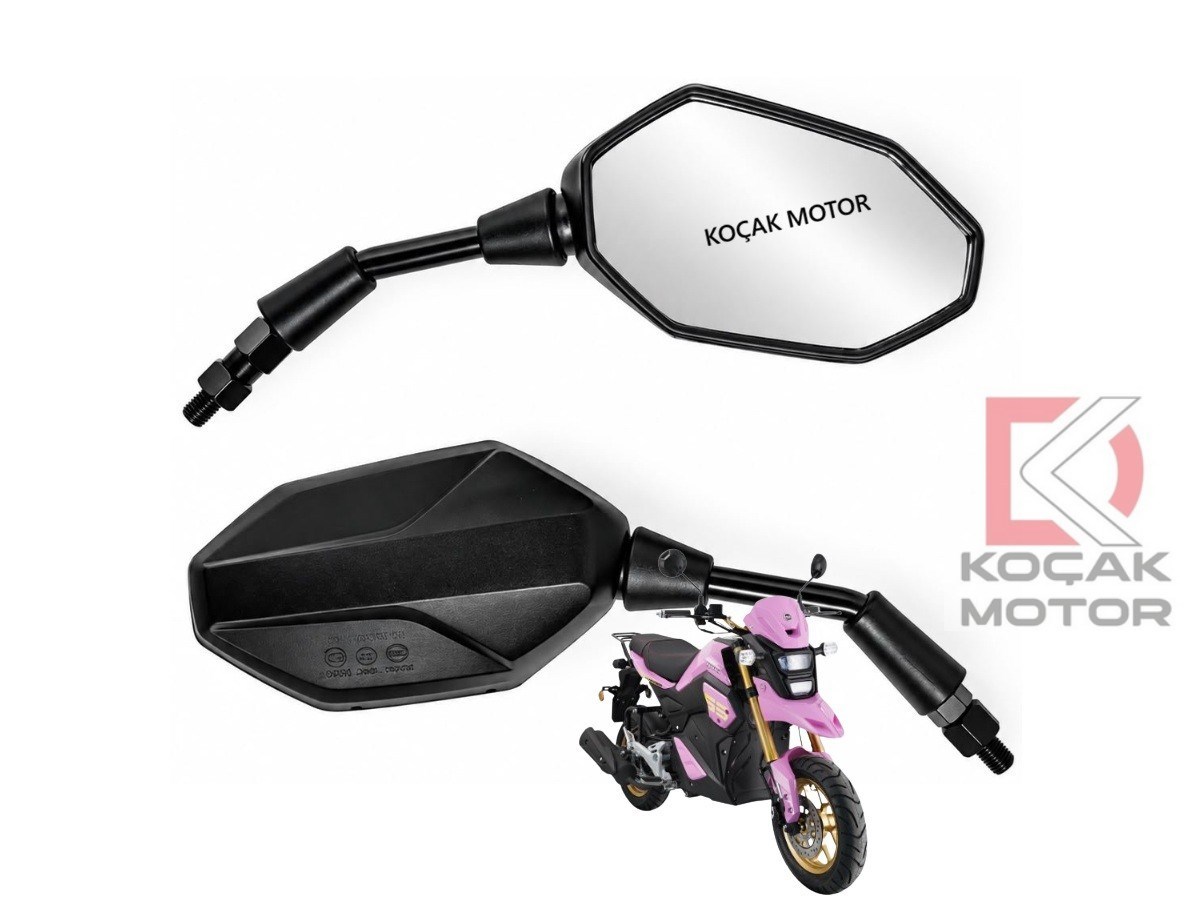 V-MAX Yuki Hammer 50 Motosiklet Ayna Takımı