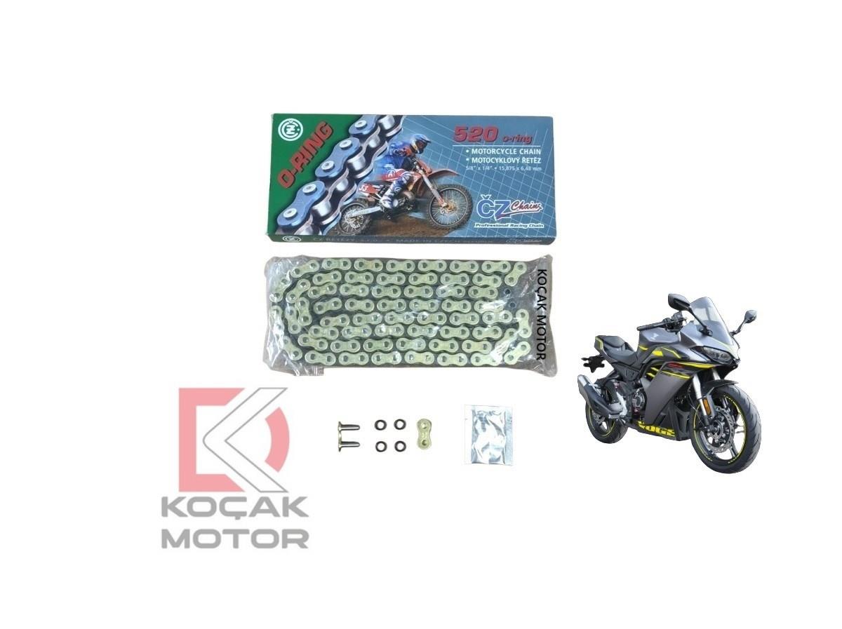 Voge 250RR O-Ringli CZ Çekoslovak Zincir 520-120L