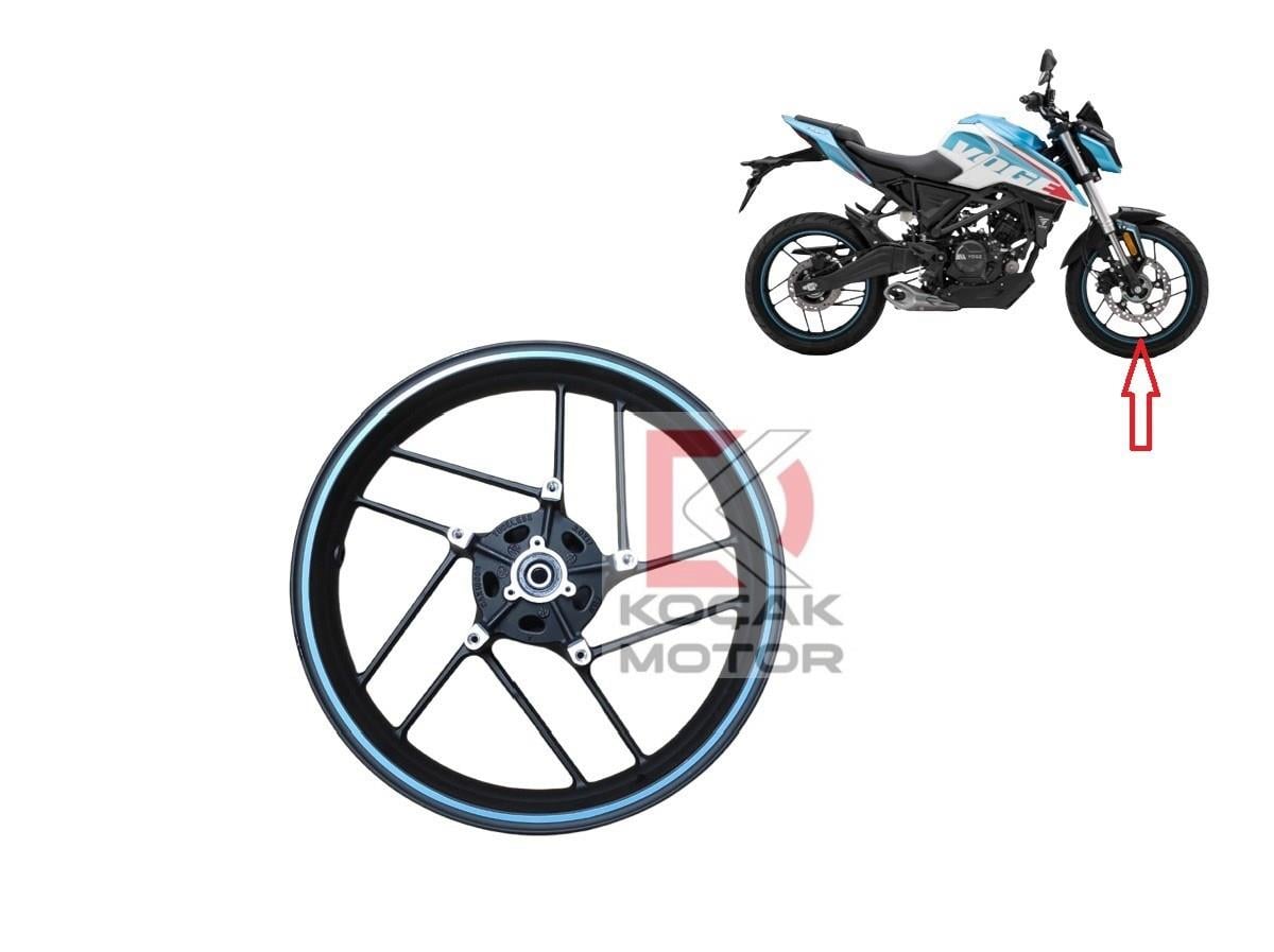 Voge R125 Ön Jant Mavi Şeritli