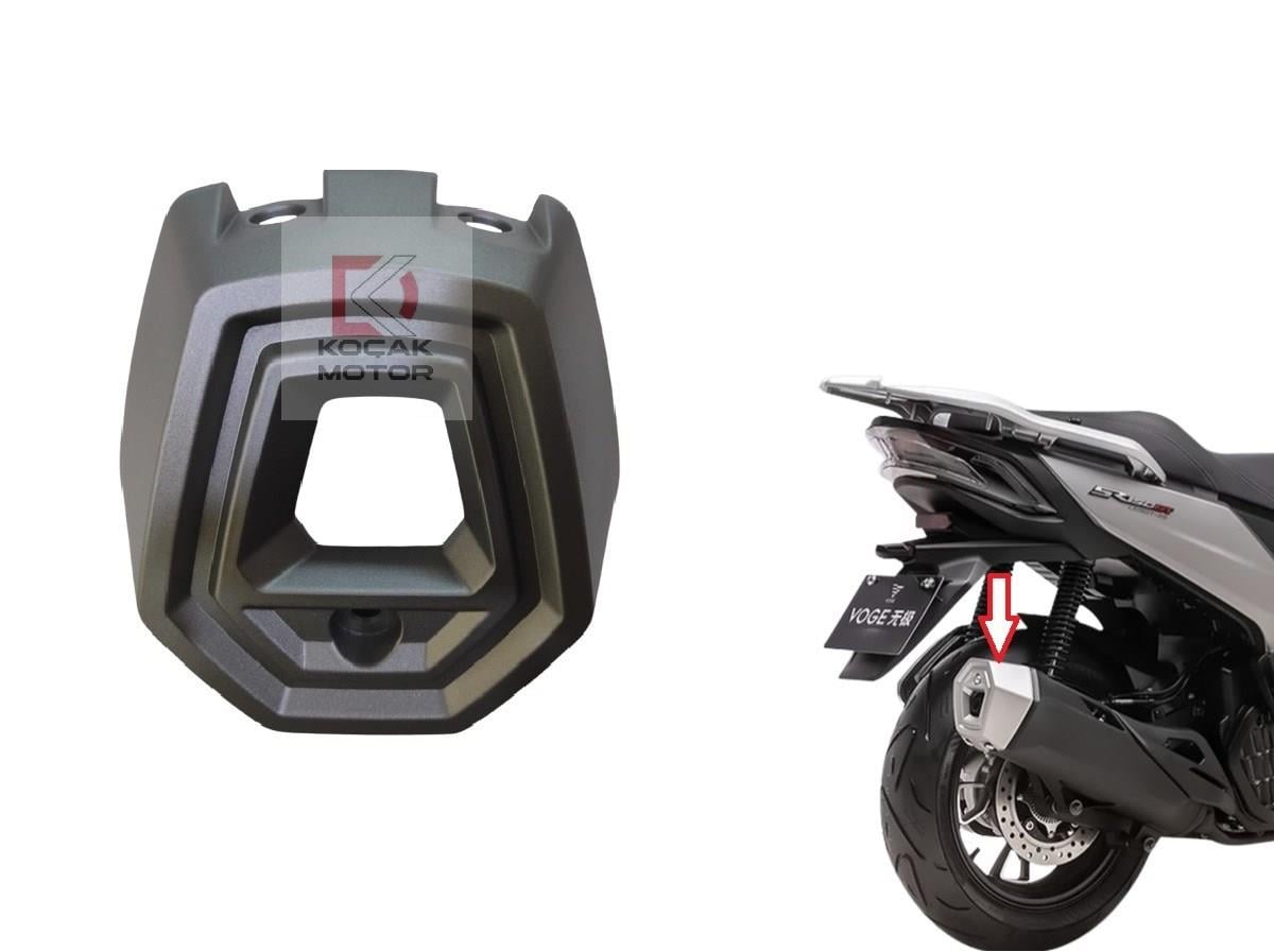 Voge SR1 125 Egzoz Arka Dekoru Gri Orijinal
