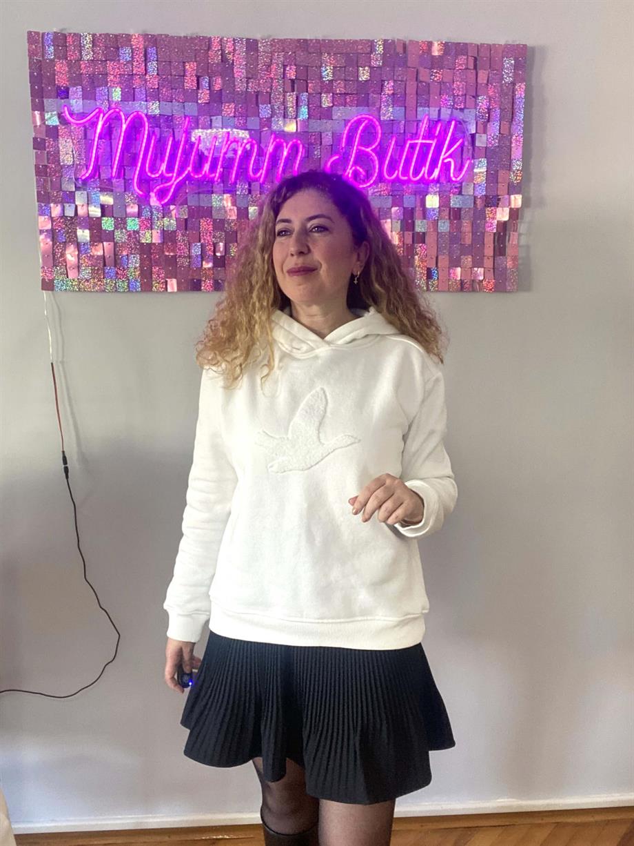 BEYAZ BEYMEN SWEATSHIRT