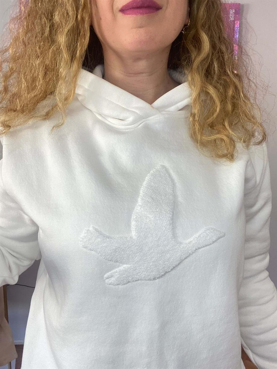 BEYAZ BEYMEN SWEATSHIRT