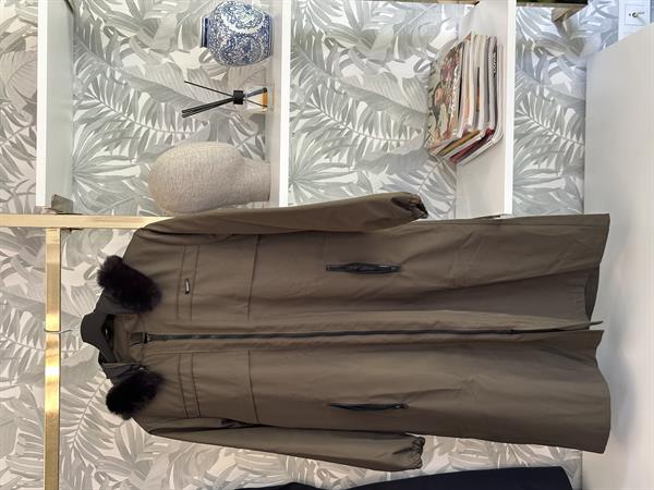 Hanım Hatun Marin Trench Haki