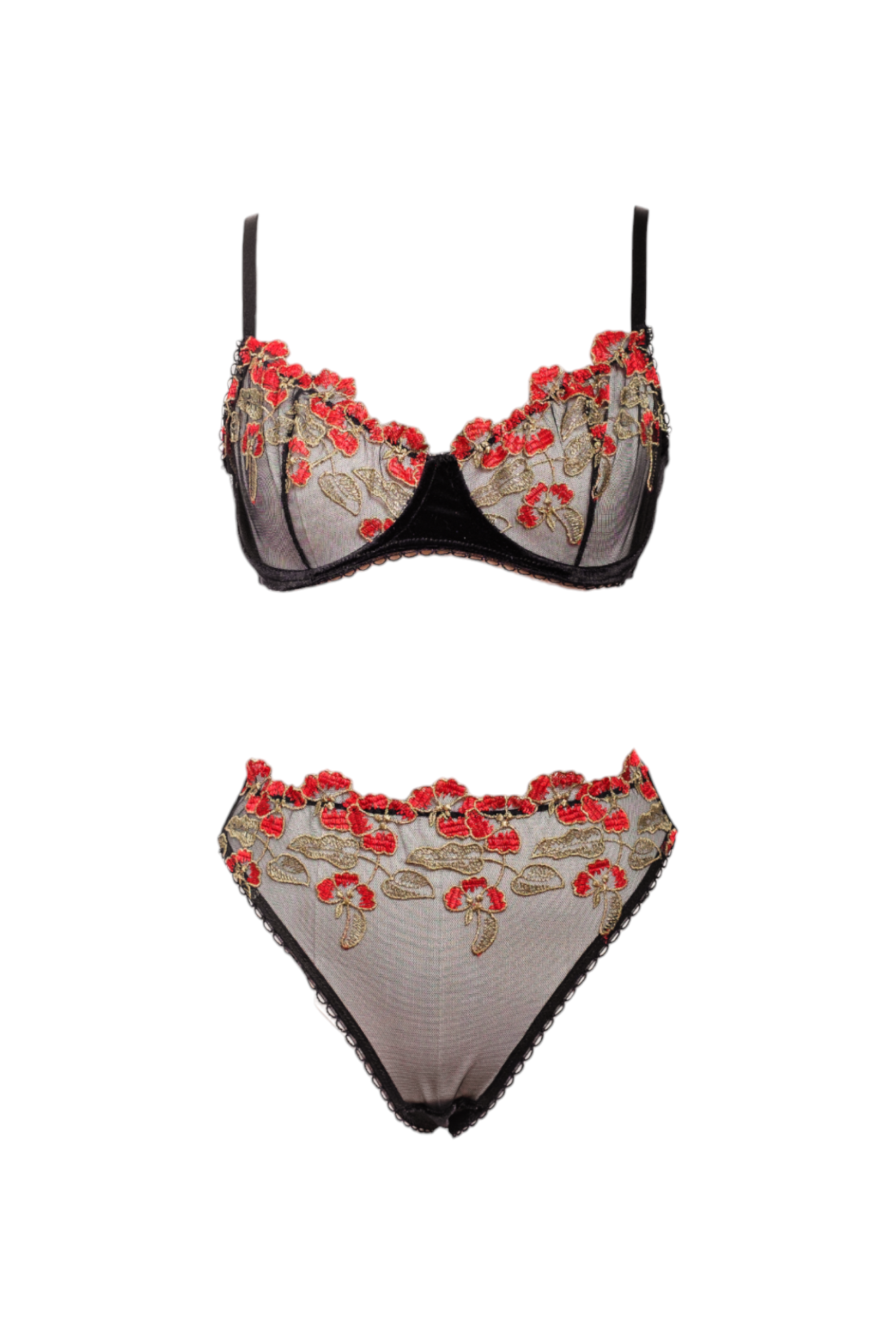 Superbum Balenli Bra Tanga Takım