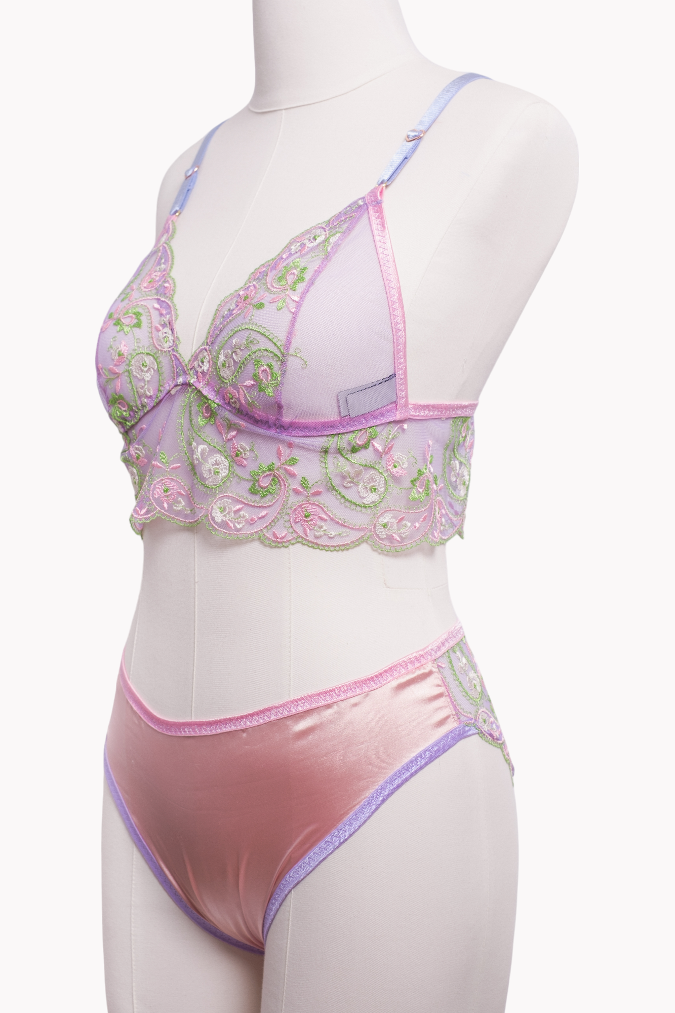 Violet Bralet Külot Takım