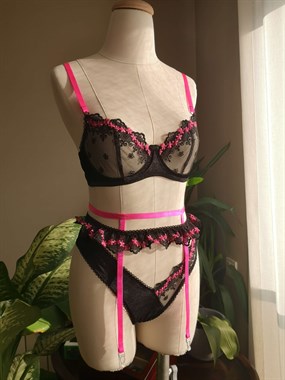 Bloom Balenli Bra Tanga Takım
