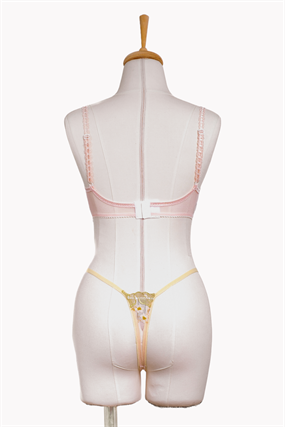 Fleur de Rose Bra Tanga Takım