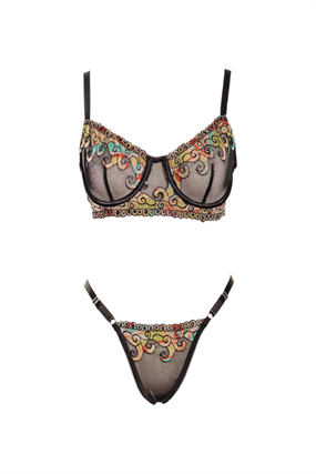 Helen Balenli Bra Tanga Takım