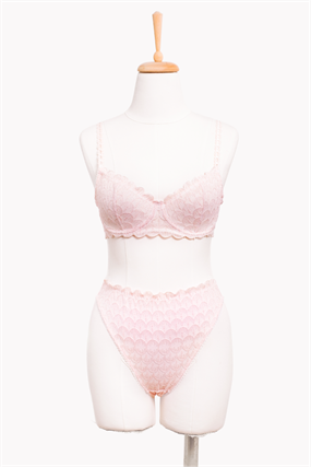 Sunset Blush Balenli Bra Tanga Takım