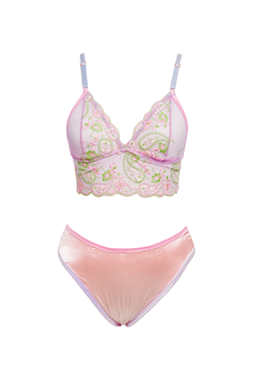 Violet Bralet Külot Takım