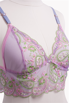 Violet Bralet Külot Takım