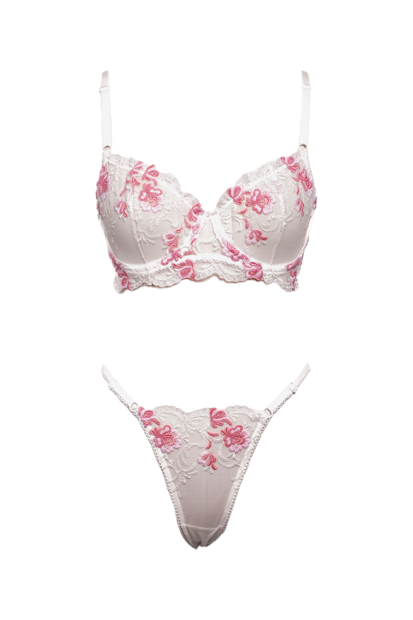 Eternal Rose Balenli Bra Tanga Takım
