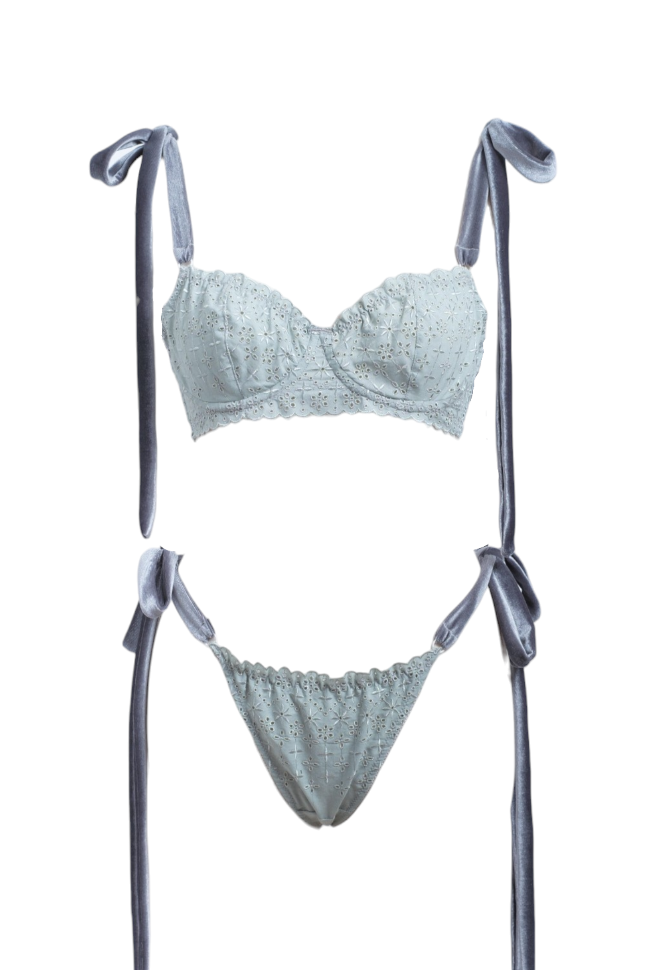 Lydia Green Bra Tanga Takım