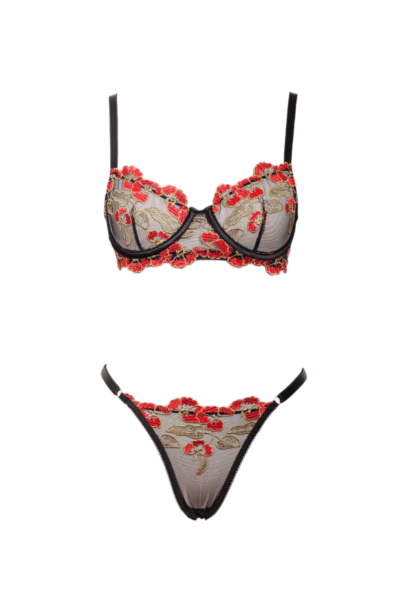 Superbum Balenli Bra Tanga Takım