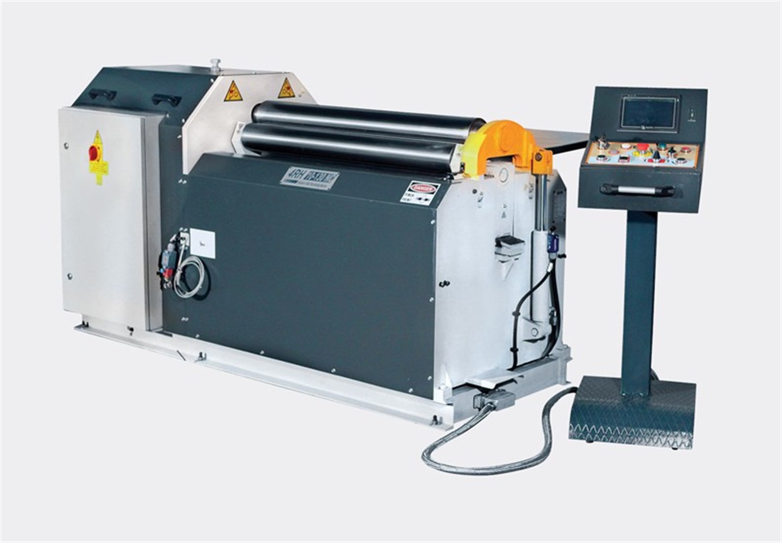 4RH 10-75 NC 4Rolls Hyd. Cassette Type Plate Bend. Machine