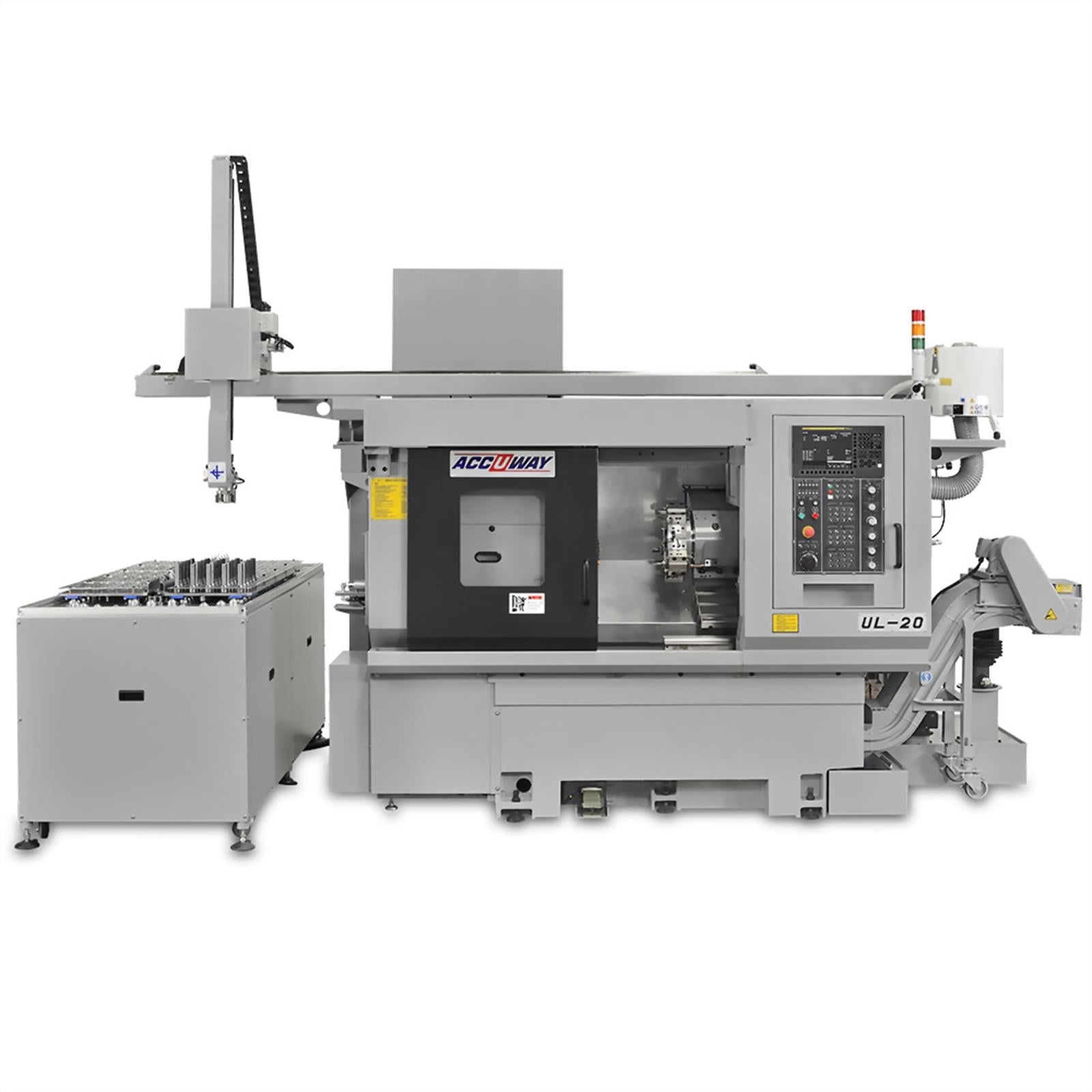Accuway AGL-05 Slant Bed Linear Way CNC Lathe