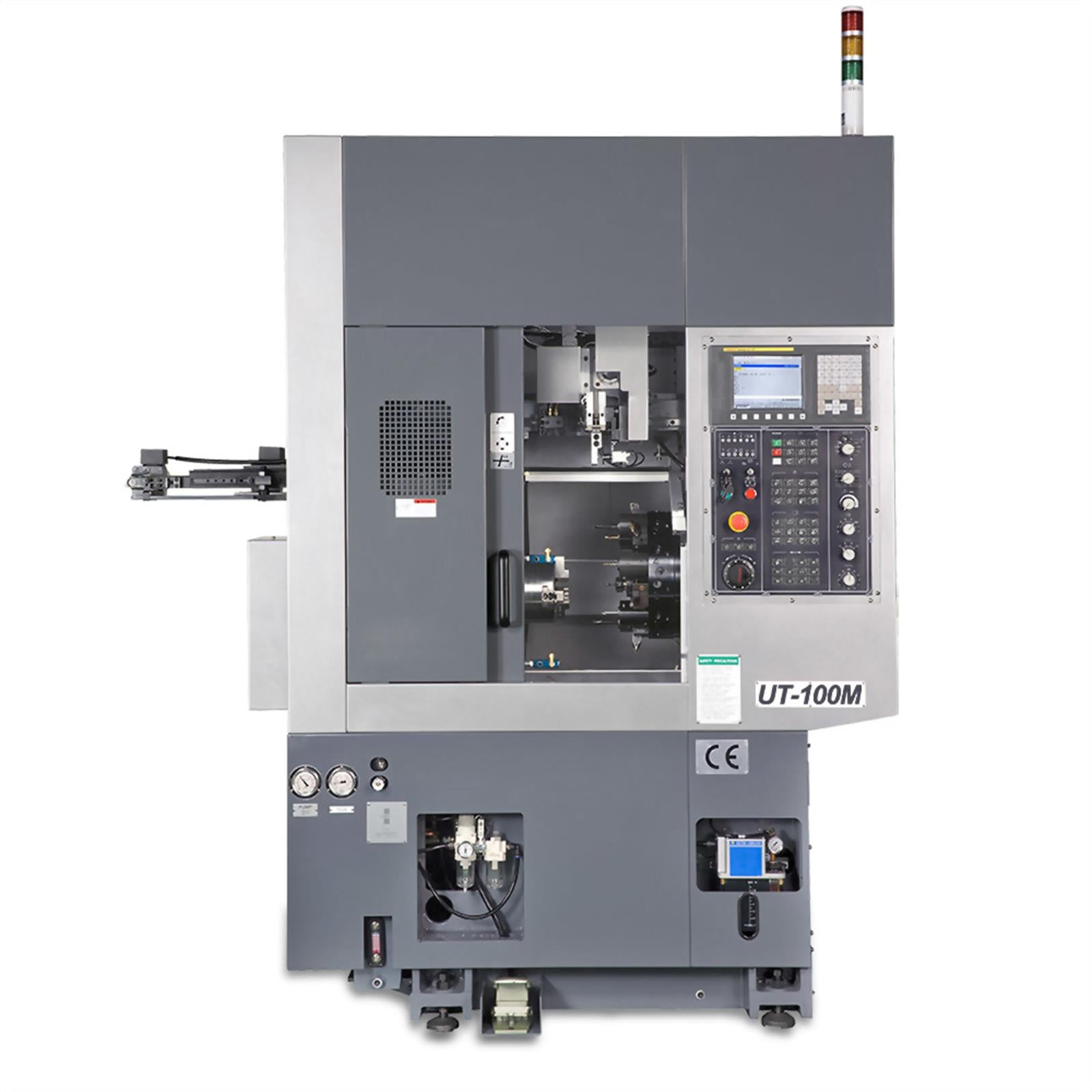 Accuway UT-100M Slant Bed Linear Way CNC Lathe