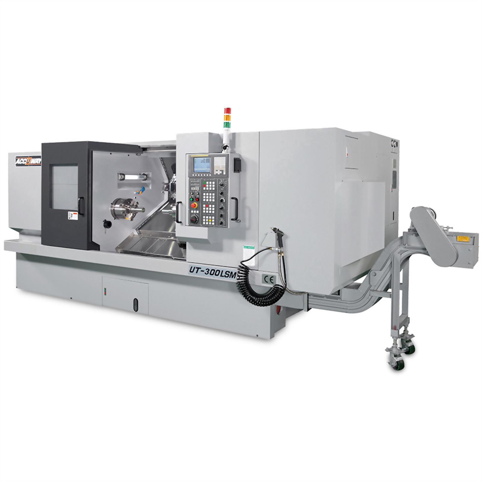 Accuway UT-300LSM Slant Bed Linear Way CNC Lathe