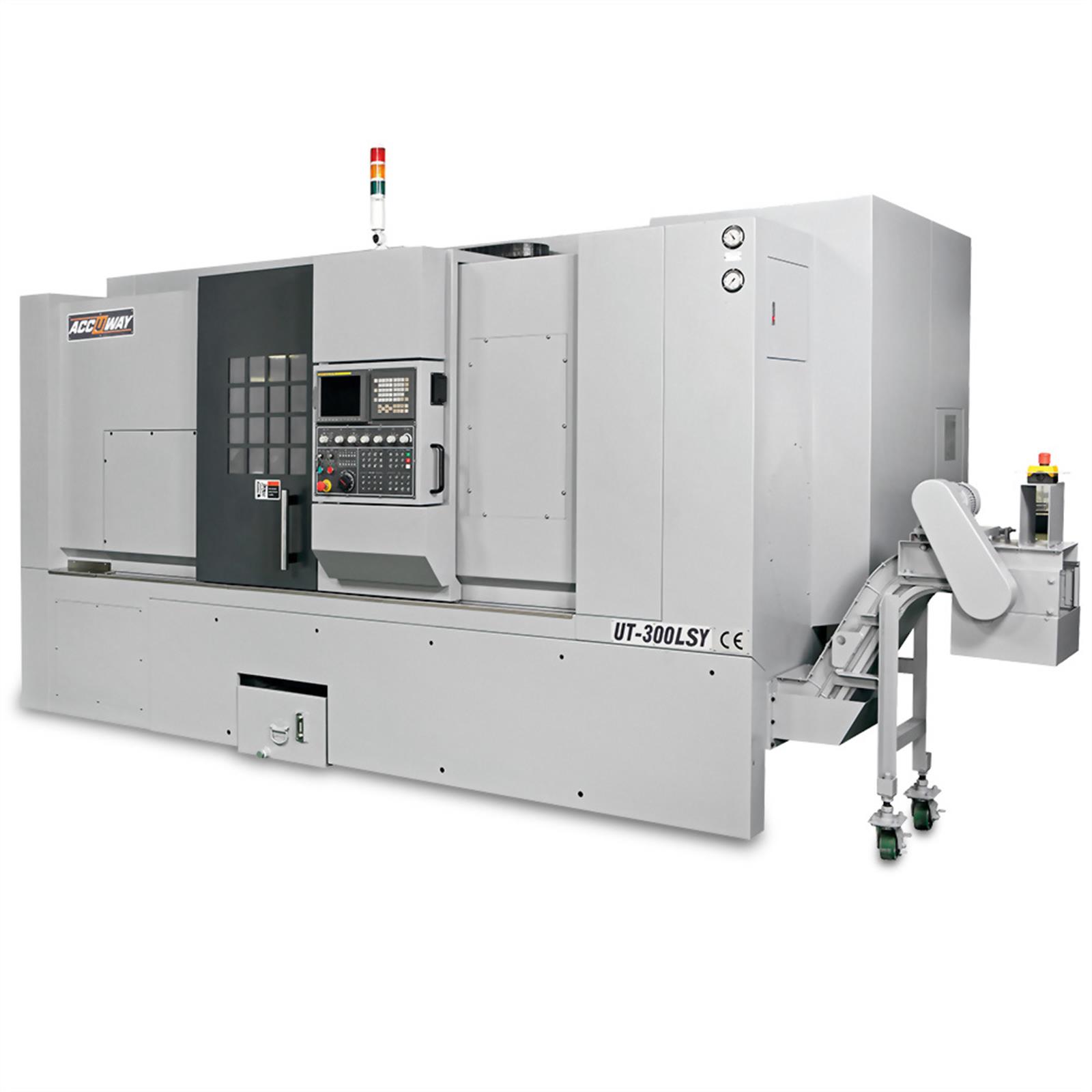Accuway UT-300LSY Slant Bed Linear Way CNC Lathe