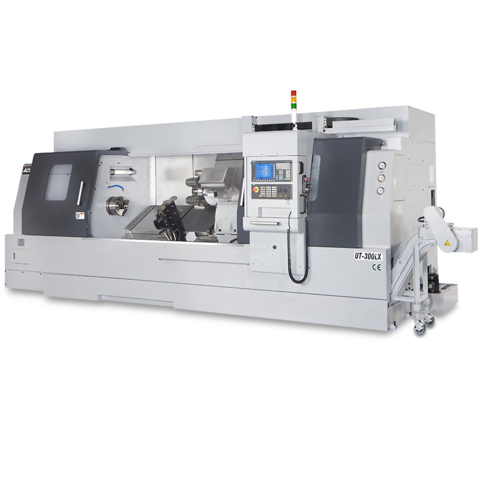 Accuway UT-300LX Slant Bed Linear Way CNC Lathe