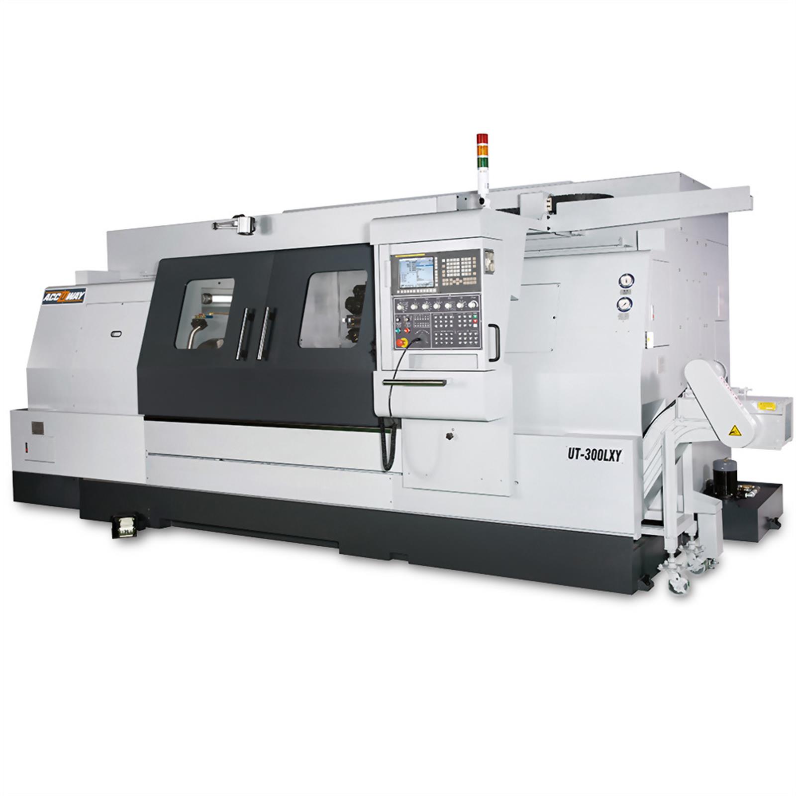 Accuway UT-300LXY Slant Bed Linear Way CNC Lathe