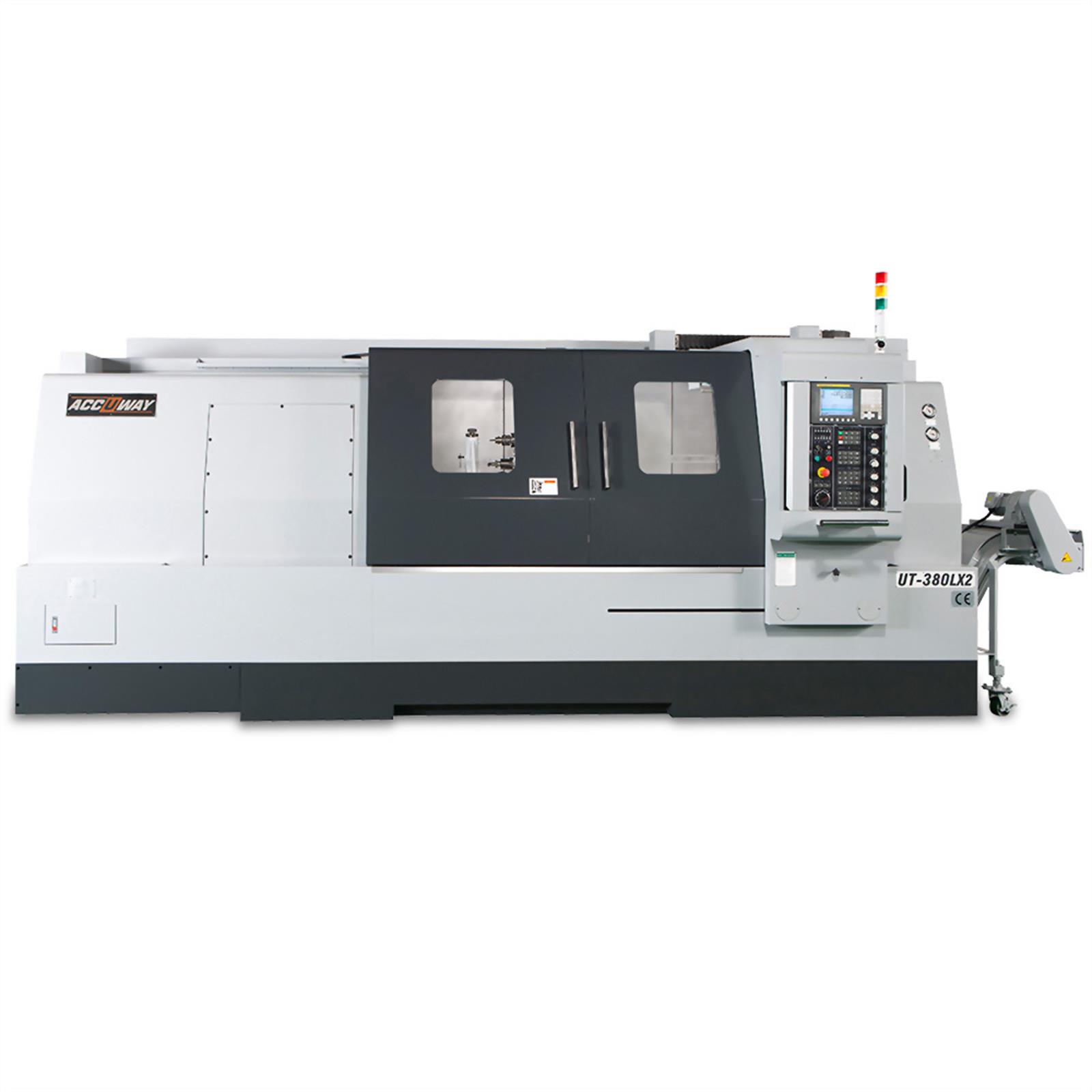 Accuway UT-380LX2 Slant Bed Linear Way CNC Lathe