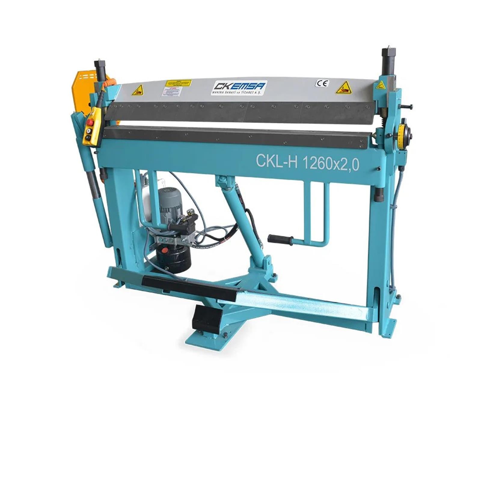 CK Emsa CKL-H 1260×2,0mm Hydraulic Bender Box and Pan Folder