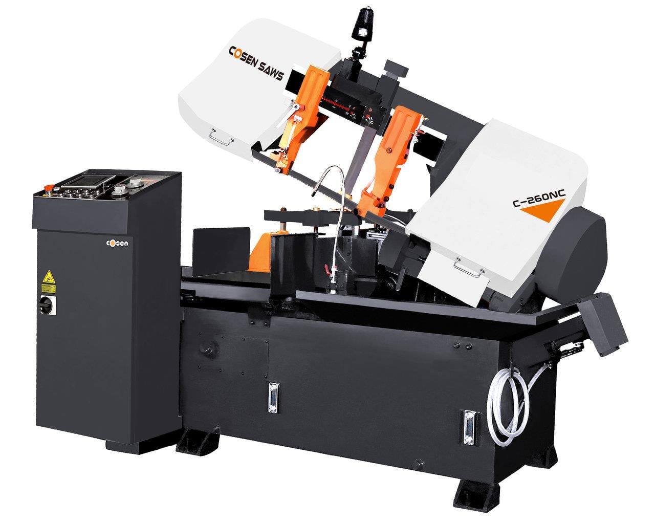 Cosen C-260NC SNC Automatic Saw with Shuttle Vise