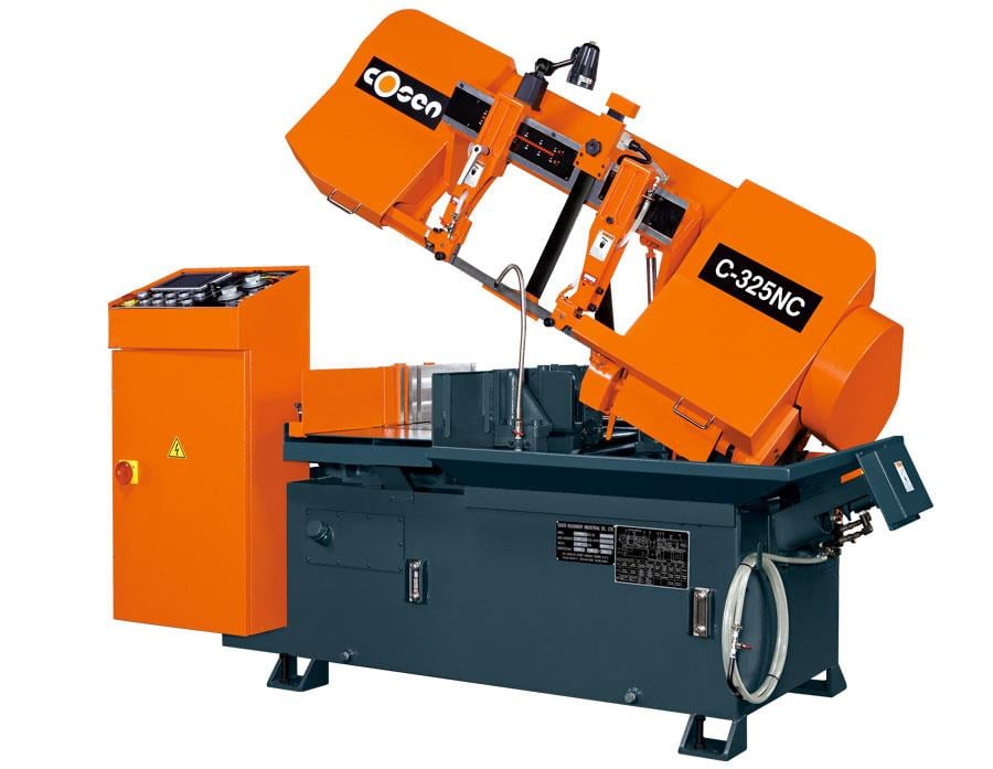Cosen C-325NC SNC Automatic Saw with Shuttle Vise