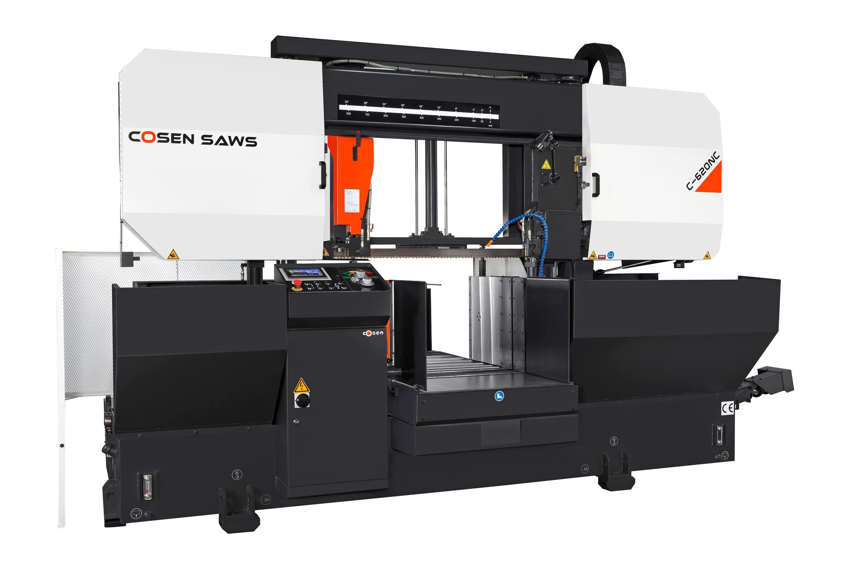 Cosen C-620NC SNC Automatic Saw with Shuttle Vise