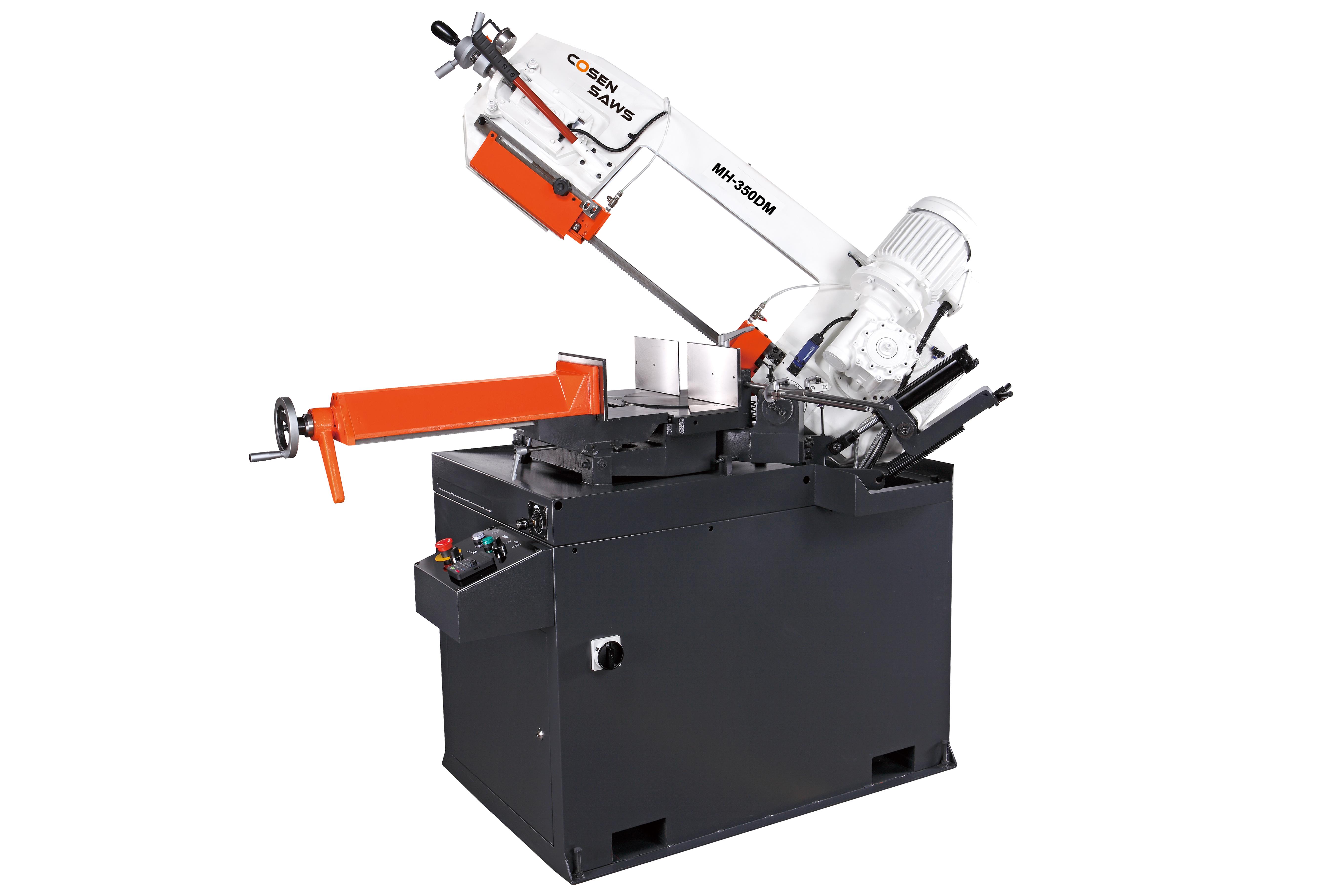 Cosen MH-350DM Manual Double Swivel Head Mitering