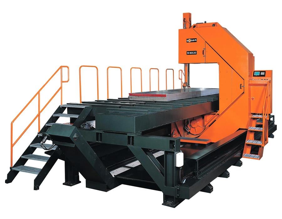 Cosen SV-80130 Traversing Head Vertical Plate Saw