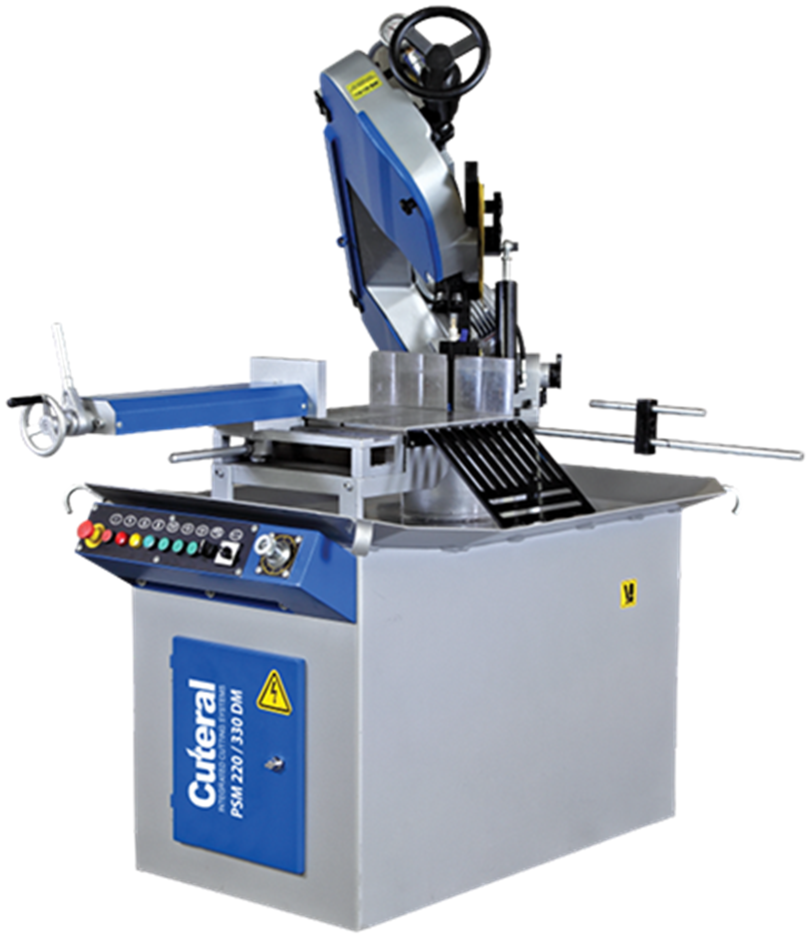 Cuteral PSM 220-330 DM - Semi Automatic Double Miter Bandsaw Machine