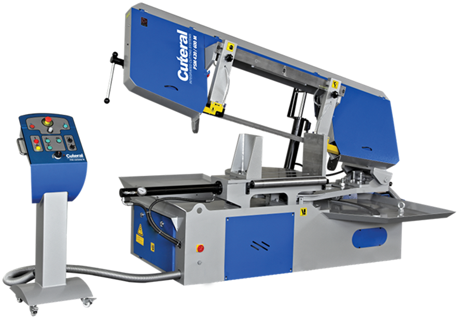 Cuteral PSM 420 - 600 M - Semi Automatic Miter Bandsaw Machine