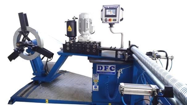 Dfc YKM 0004 - Ø 100x1250 mm Spiral Tube Machine Molded Type