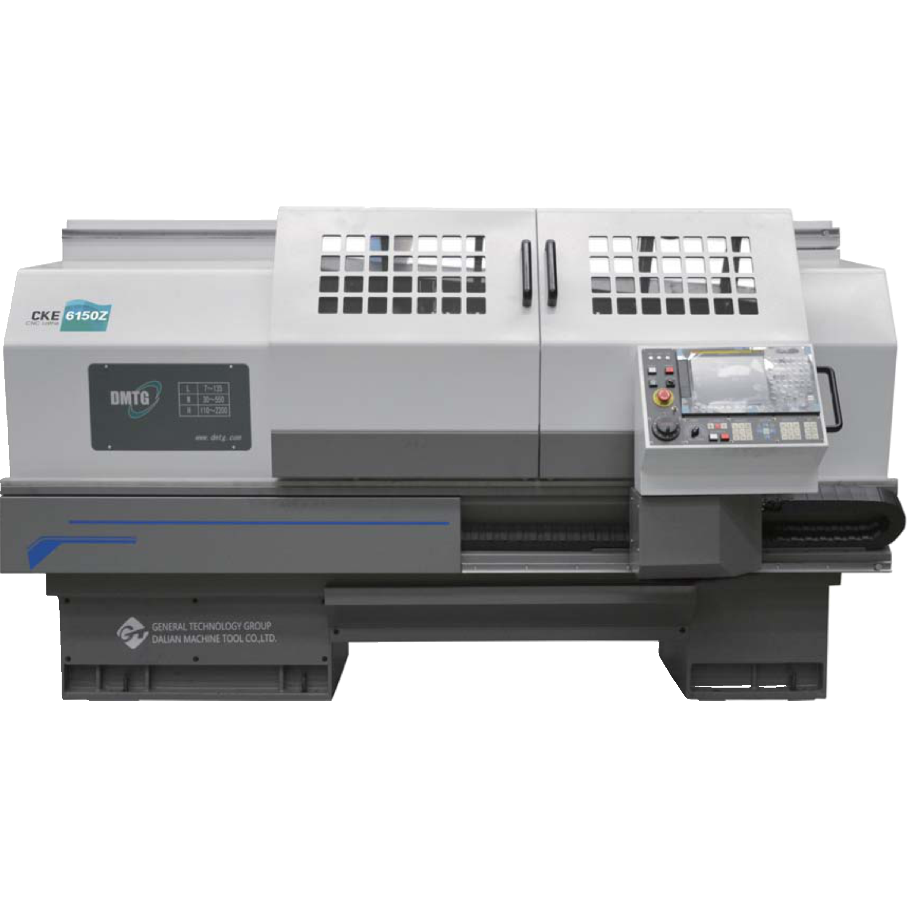 DMTG CKE6163Z-630x1000 Flat Bed CNC Lathe