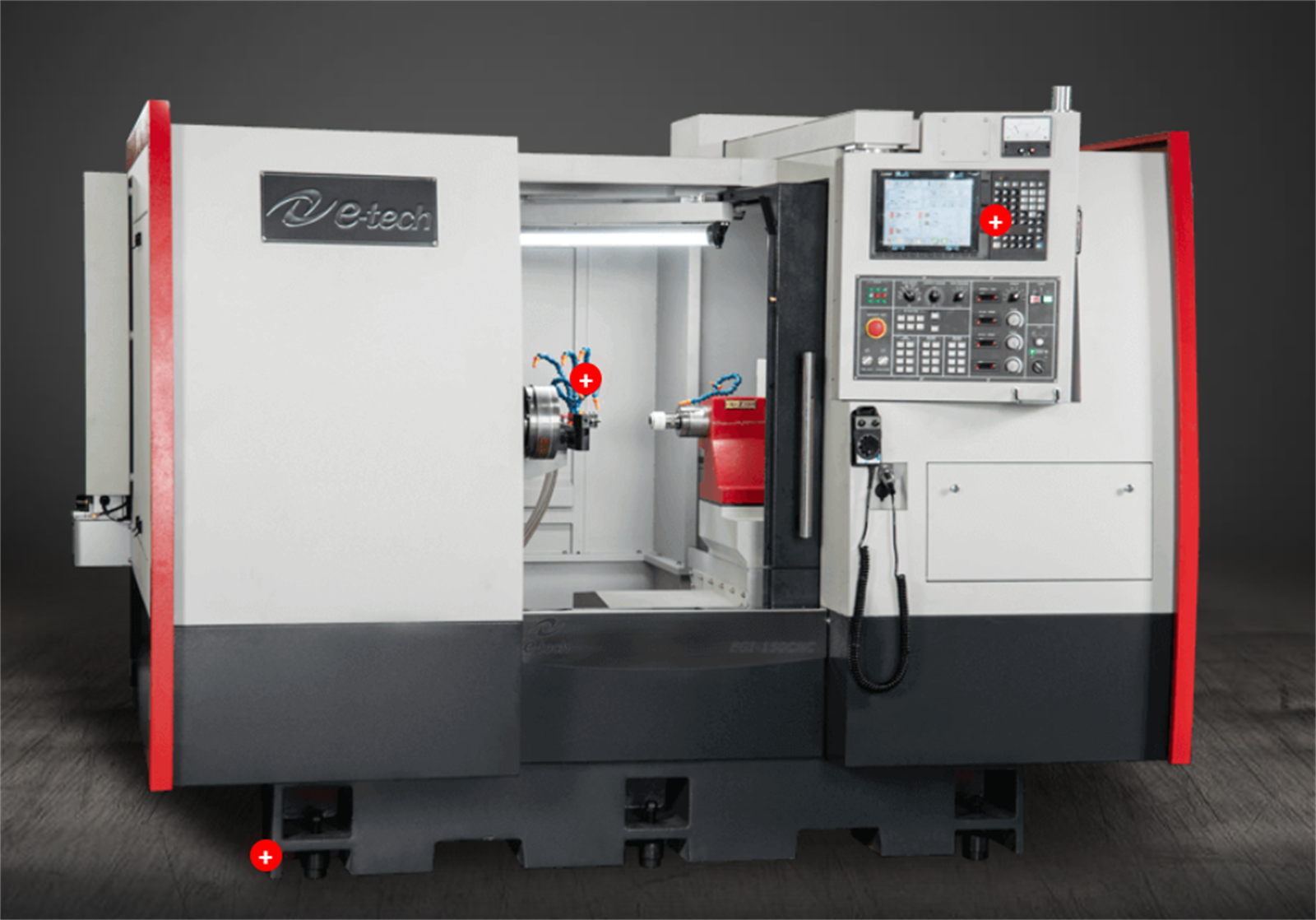 E-tech EGM-450 CNC Precision Hybrid ID &OD Grinder