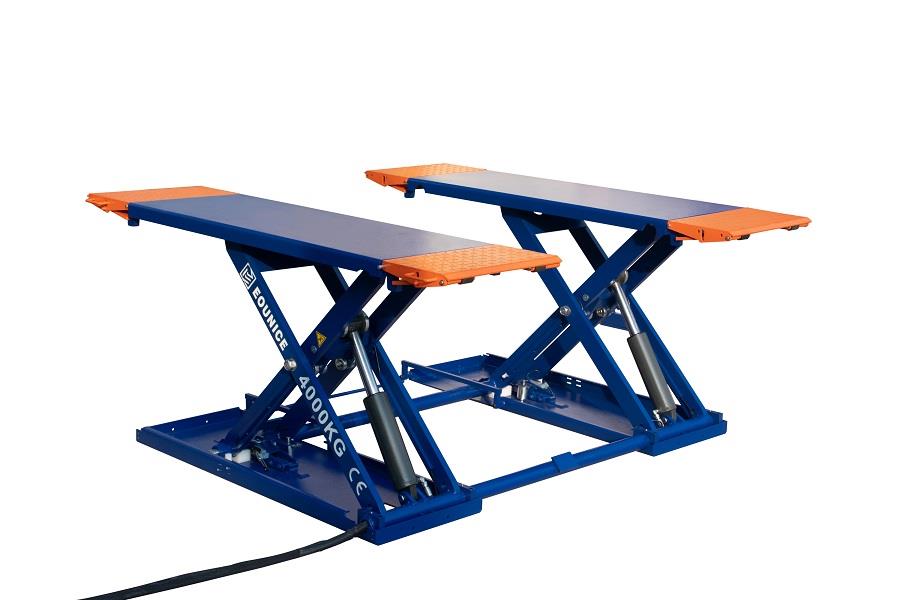 Eounice ON-7802-LT Electric Safety Lock Release Mid-Rise Scissor Lift
