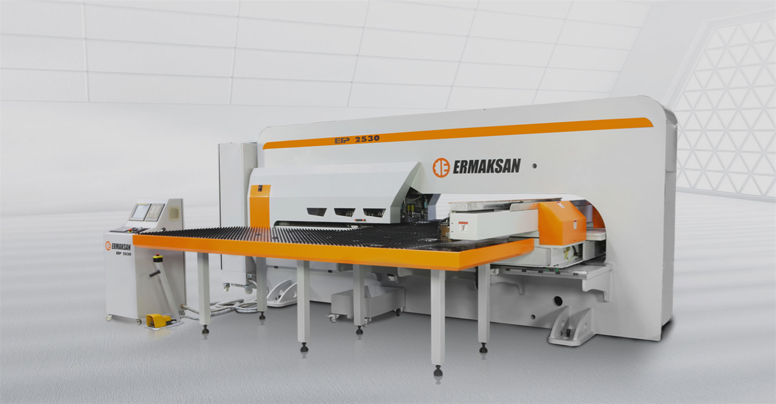 Ermaksan ETP 1500x2500x20 Ton Cnc Servo Turret Punch Press