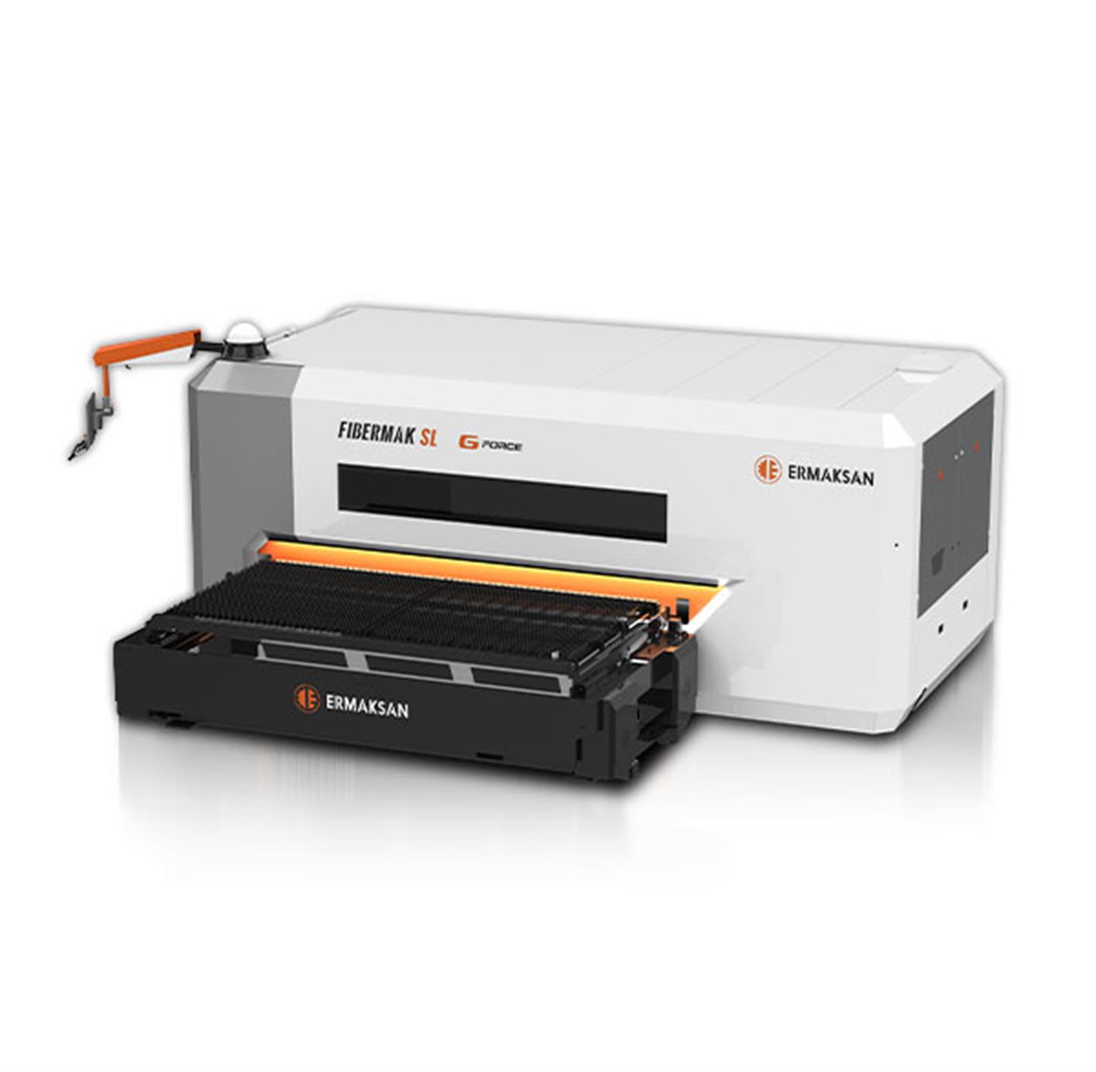 ERMAKSAN SL 2,5X1,25 Fibermak Side Loading Fiber Laser Cutting Machine