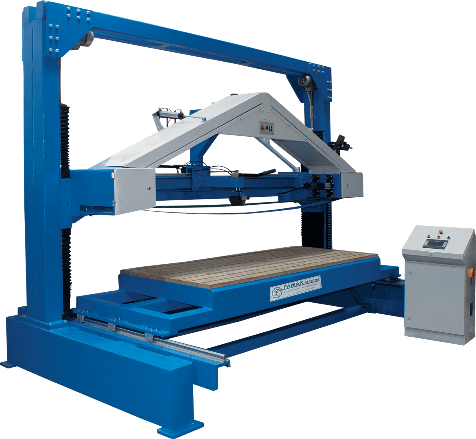 Famak DYZ 7750 2B Long Belt Sanding Machine Automatic