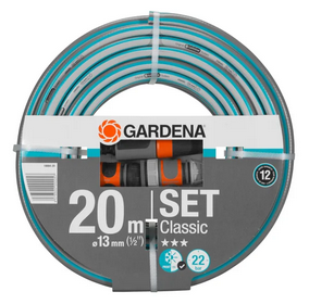Gardena Classic Hose Set 13 mm 1-2 inch, 20 m 18004-20