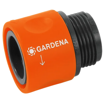 Gardena Threaded hose connector, 26-5 mm, G 3-4 inch, e g for washing machine 917-50