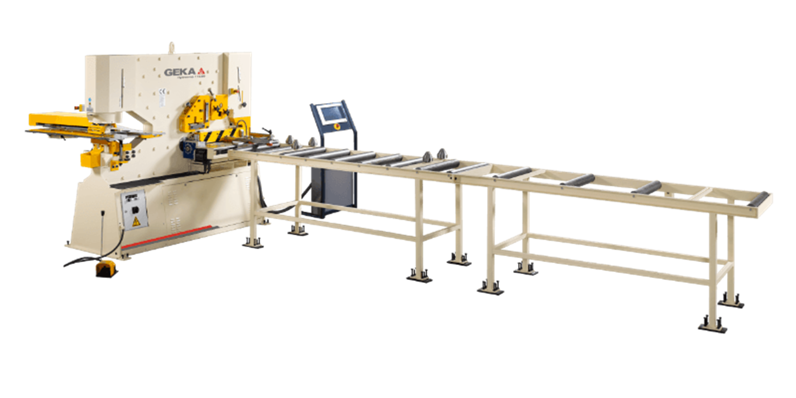 Geka ALRS CNC Feeders for the Automatic Feeding of Flat Bars