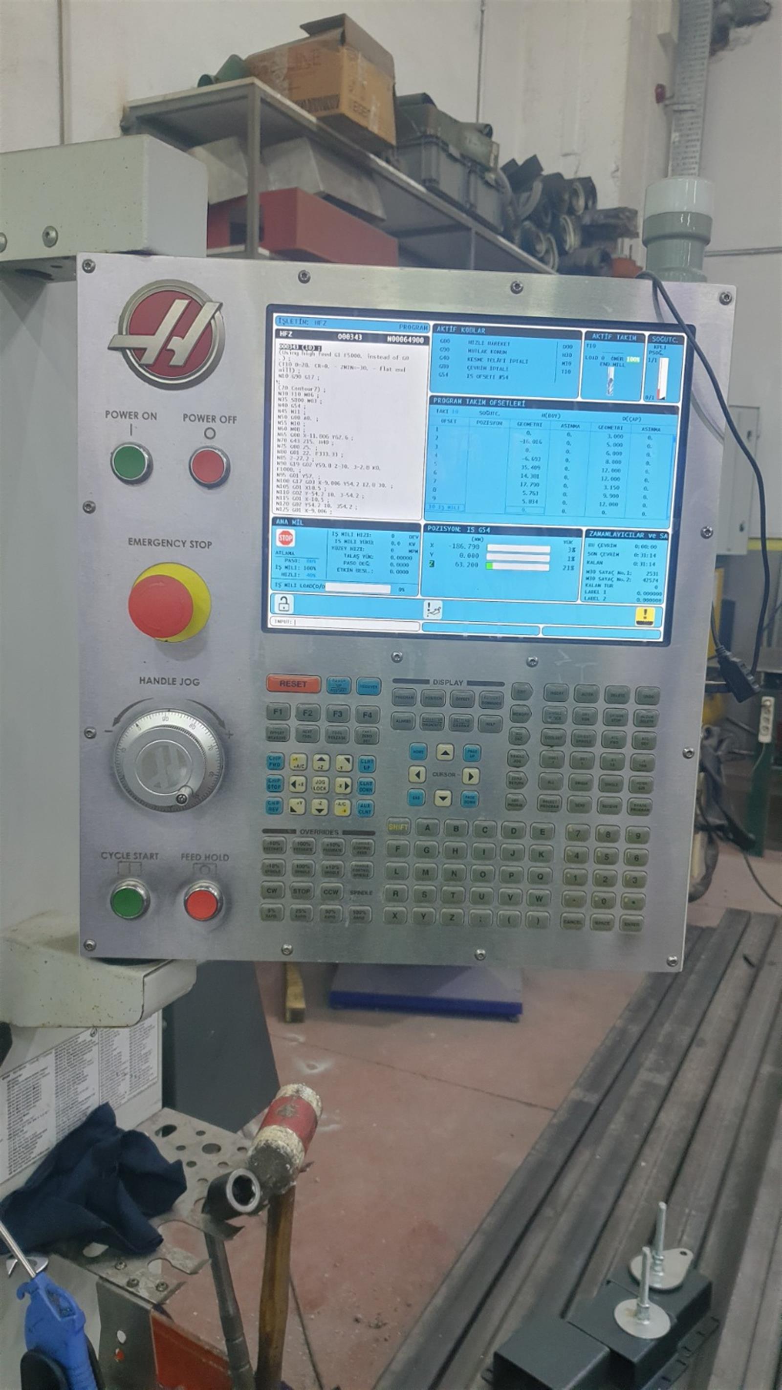 Haas Minimill Vertical Machining Center in excellent condition