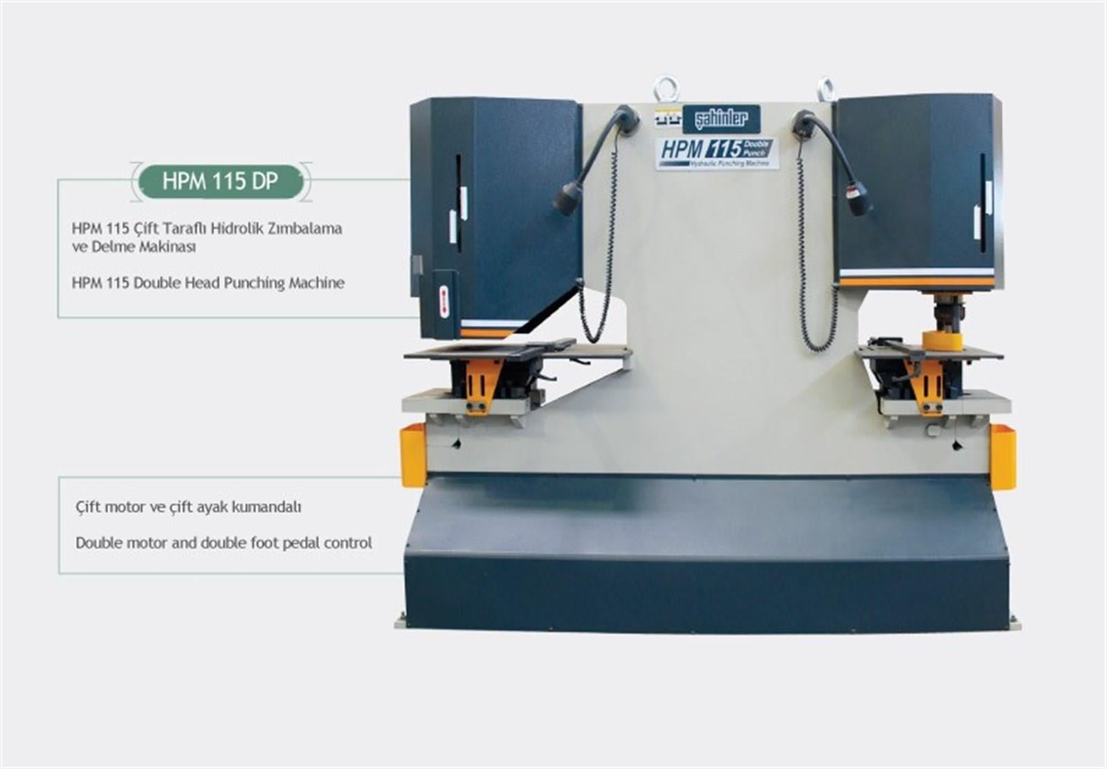 Sahinler HPM 175 DP Hydraulic Double Punching Machine