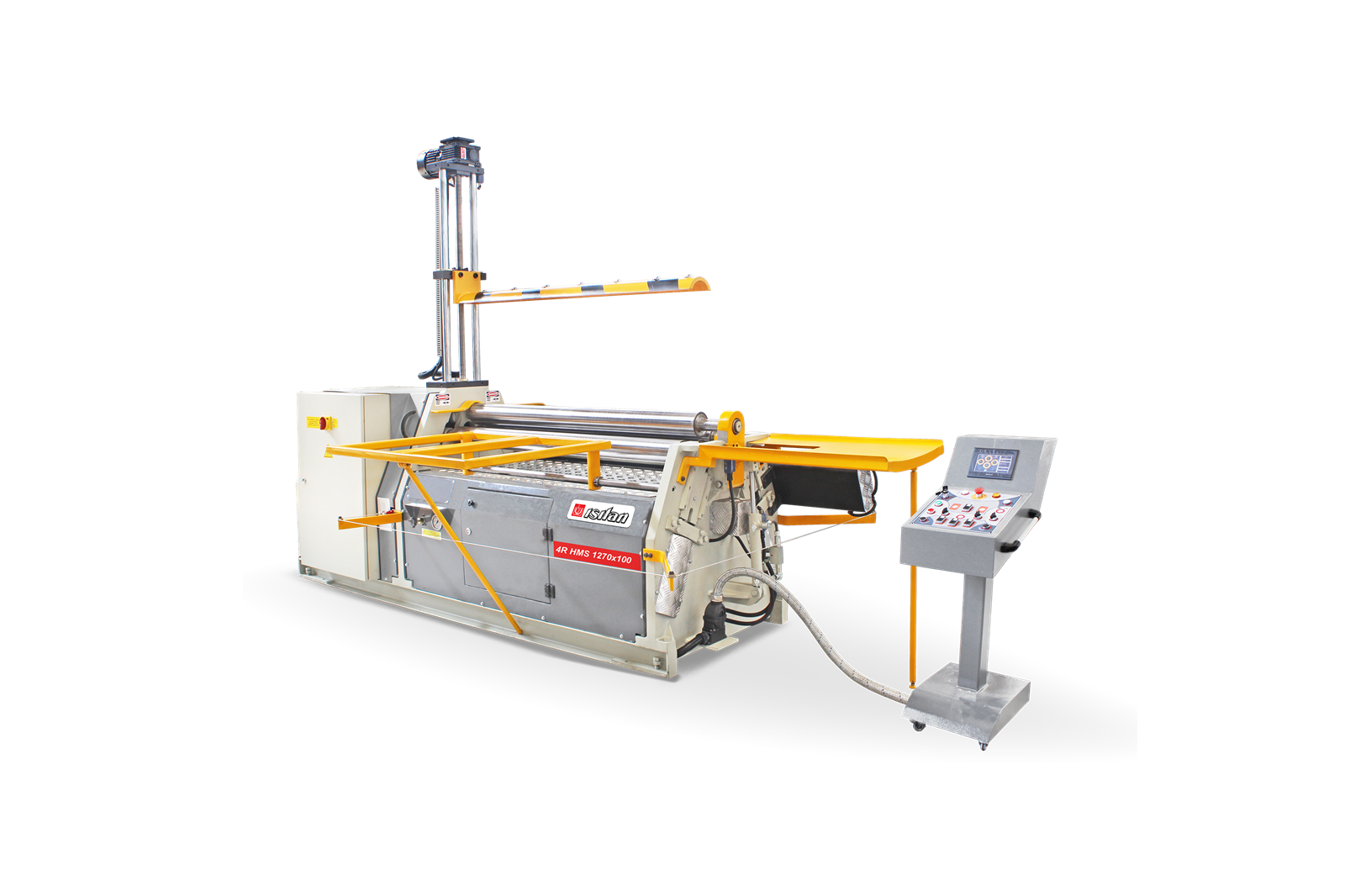 Isıtan 4R HMS 650x80 Hydraulıc 4 Roll Plate Rollıng Machınes