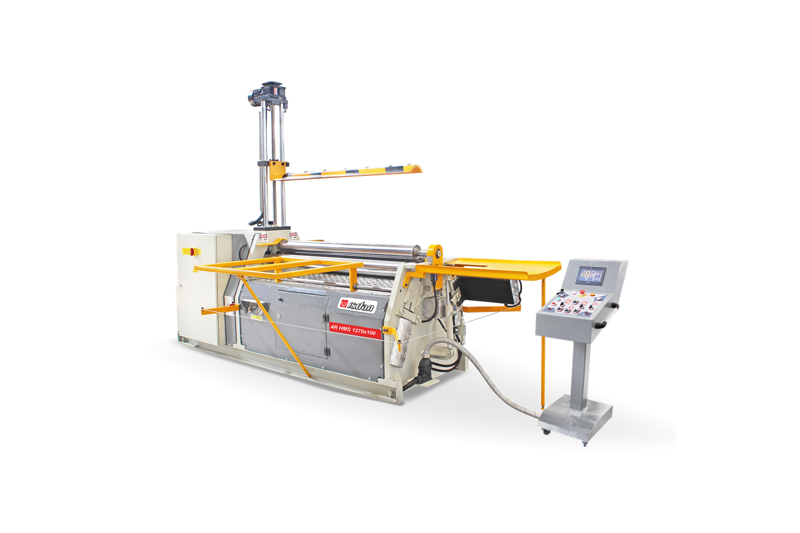Isitan 4R HMS 1270x150 Hydraulic 4 Roll Plate Rolling Machines